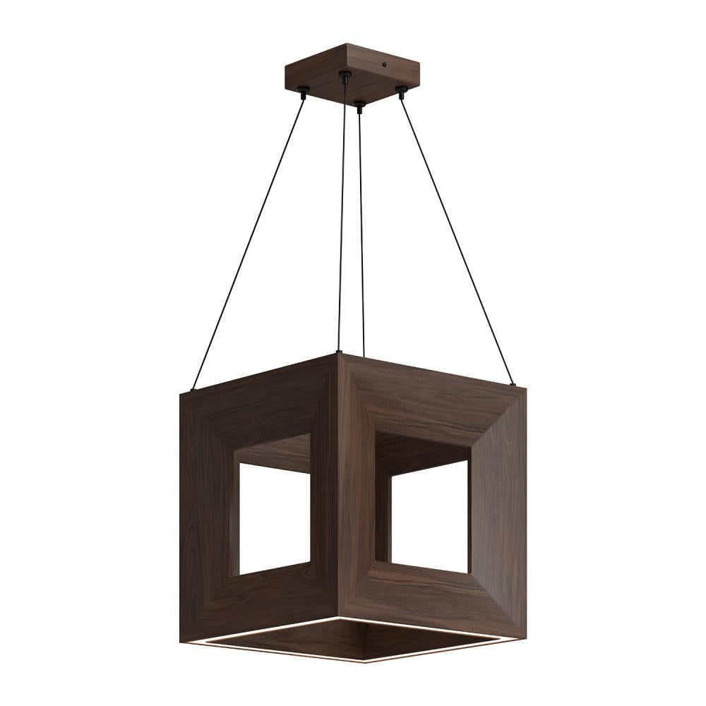 Kuzco Morina 12-in Walnut LED Pendant, PD32912-WT, Pendant, Walnut