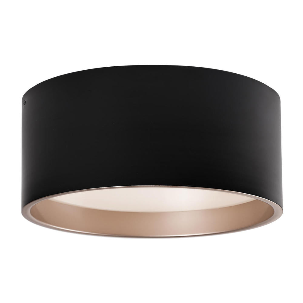 Kuzco Lighting FM11418-BK Flush Mount, 48W, Black