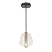 Kuzco Lighting PD62511-BK/LG LED Pendant, UL Listed, Black/Light Guide