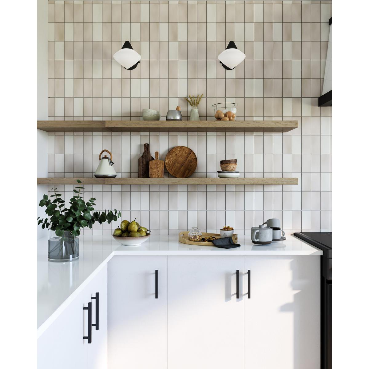 ALORA MOOD Nora PD537714MBOP Pendant, 1 Light, Matte Black/Opal Matte Glass