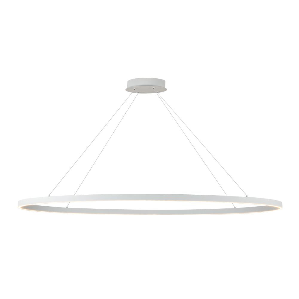Kuzco Ovale LP79153-WH Linear Pendant, UL Listed, White