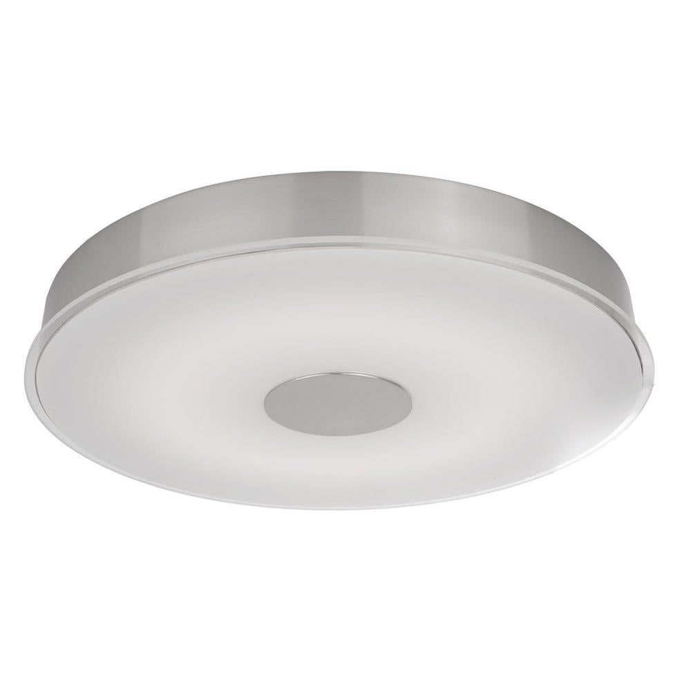Kuzco FM7620-BN Flush Mount Fixture, 45W, Brushed Nickel