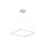 Kuzco Lighting PD88124-WH Pendant, 24-in, White LED, Matte Powder-Coated Finish