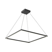 Kuzco Piazza PD88136-BK Pendant, 36-in Black LED, Matte Powder Coated