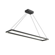 Kuzco Piazza PD88548-BK Pendant Light Fixture, Downlight, Matte Powder-Coated Finish, Black