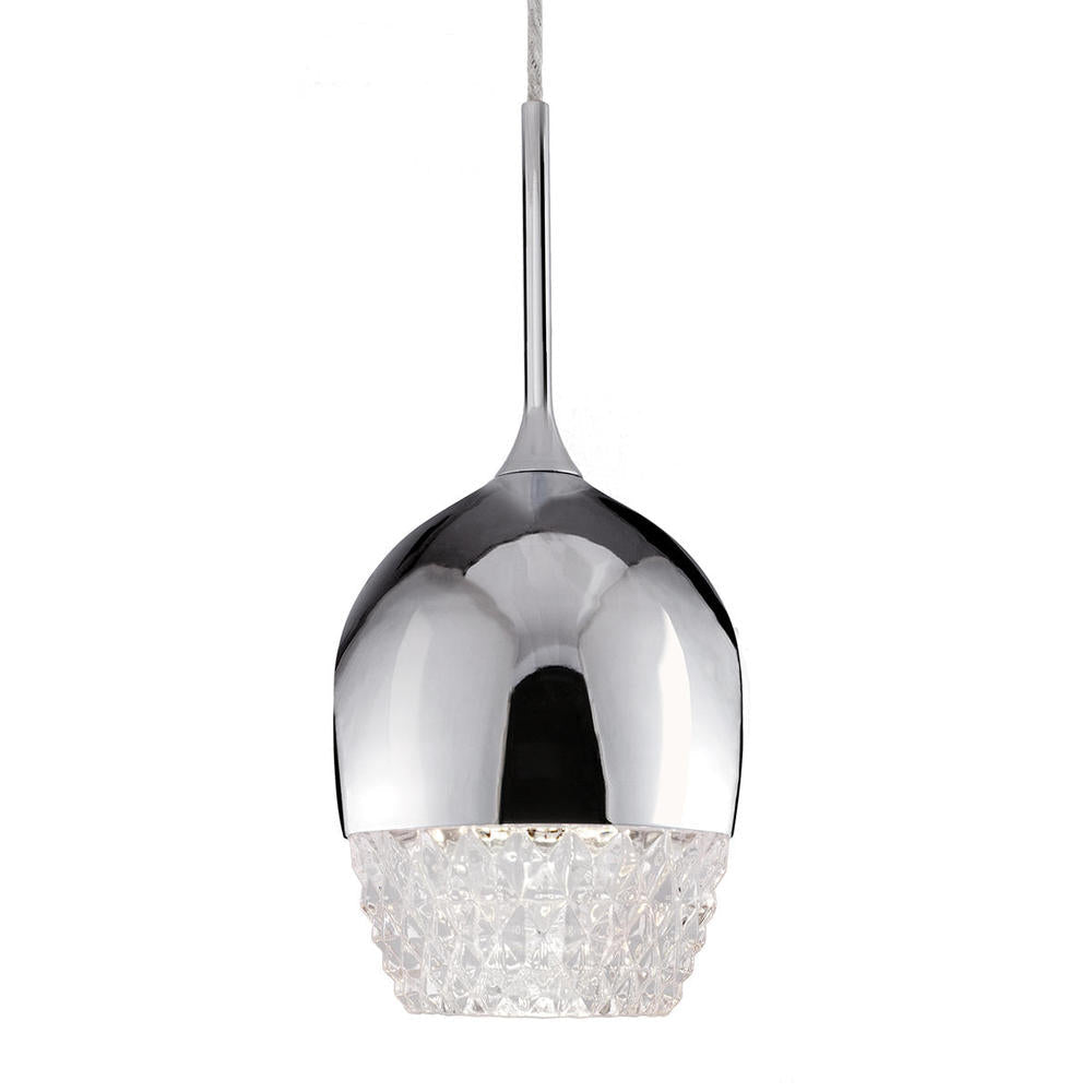 Kuzco Lighting Inc. CRYSTAL ROMA PD12803-CH Pendant Transitional - Chrome