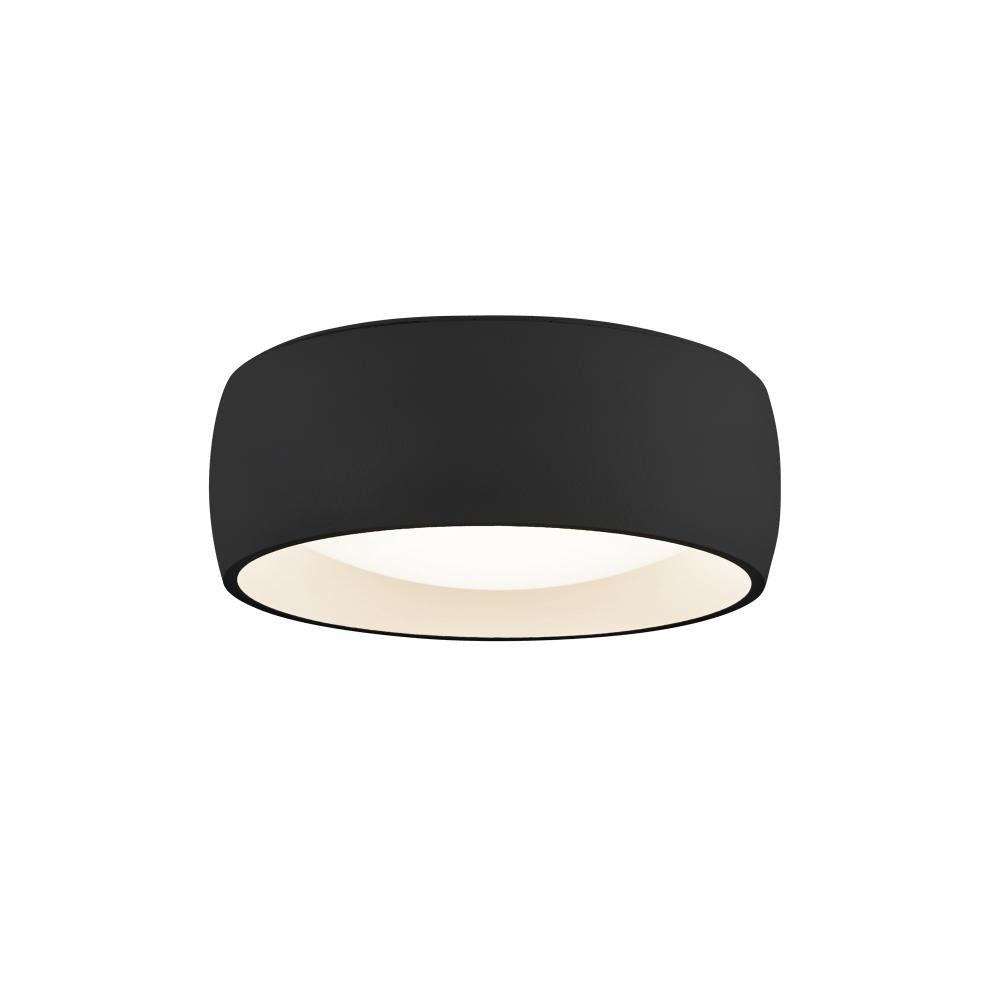 Kuzco Savile FM82104-BK Flush Mount, LED, Black