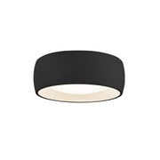 Kuzco Savile FM82104-BK Flush Mount, LED, Black
