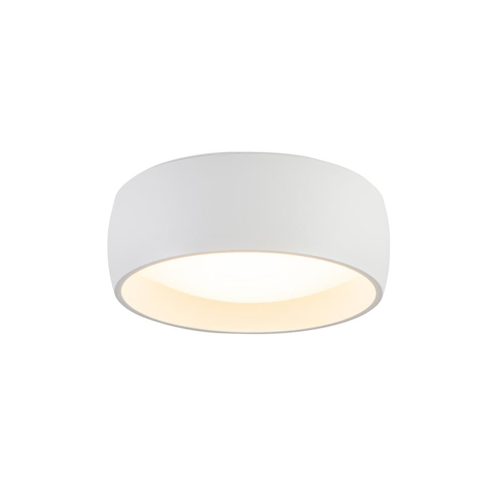 Kuzco Savile FM82104-WH Flush Mount, 4-in LED, White