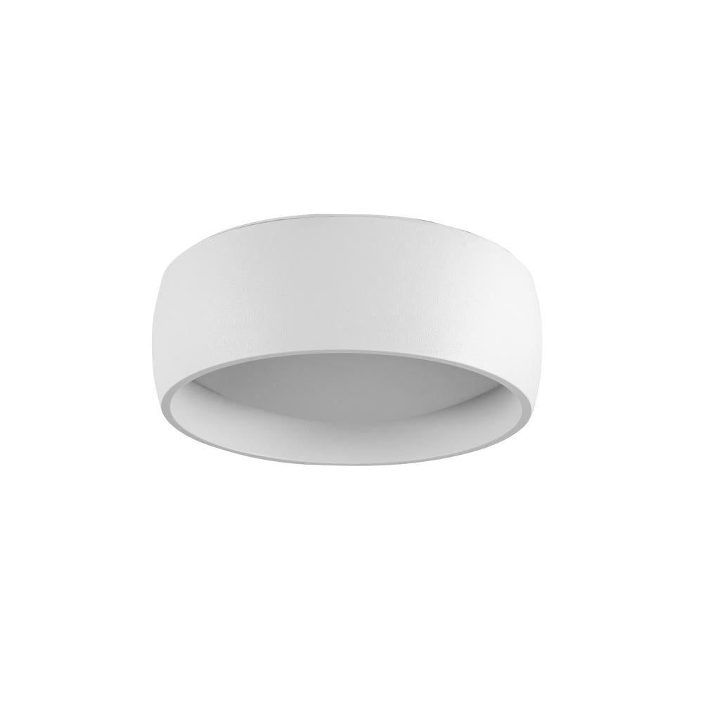 Kuzco Savile FM82104-WH Flush Mount, 4-in LED, White