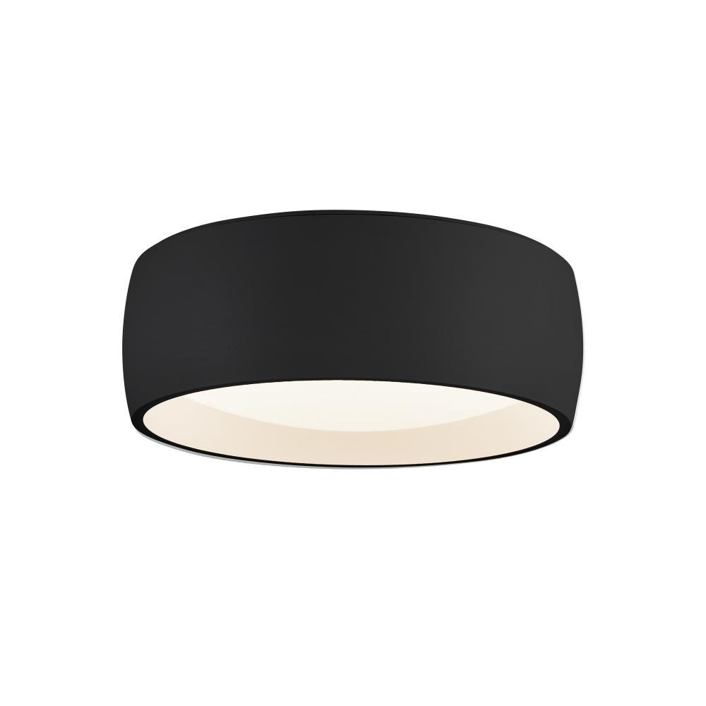 Kuzco Savile FM82106-BK Flush Mount, LED, Black