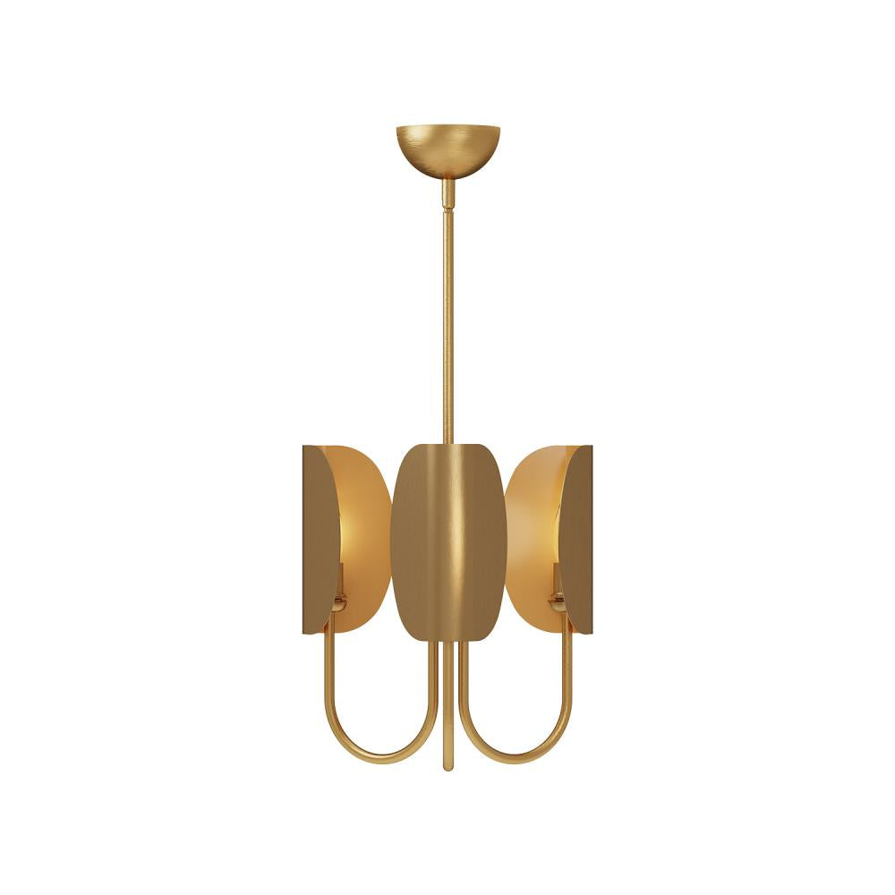 ALORA MOOD Lighting CH450715AG Chandeliers, Aged Gold