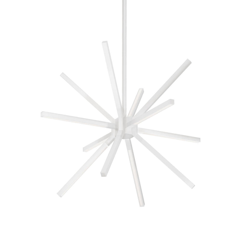 Kuzco Lighting CH14220-WH LED Chandelier, 20-in, White