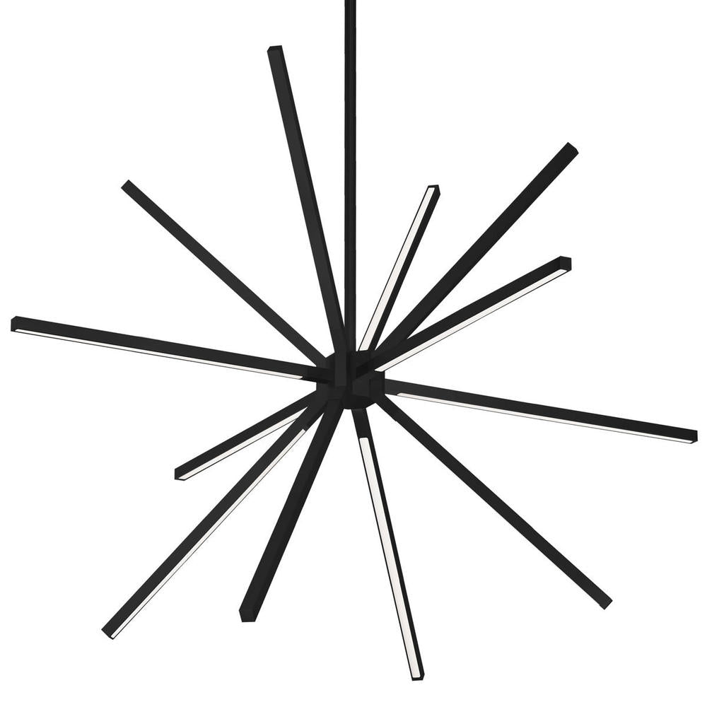 Kuzco Lighting CH14232-BK LED Chandelier, UL Listed, Black