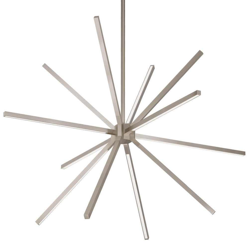 Kuzco Lighting CH14232-BN Sirius Minor 32-in Chandelier, UL Listed, Brushed Nickel