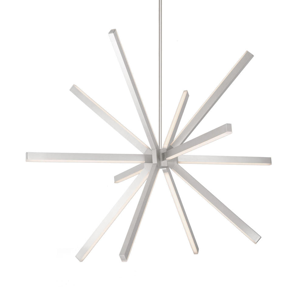 Kuzco Lighting CH14348-BN LED Chandelier, 48W, Brushed Nickel