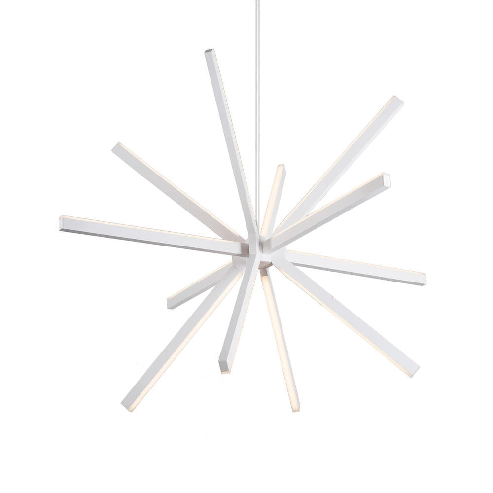 Kuzco Lighting CH14348-WH LED Chandelier, 48W, White