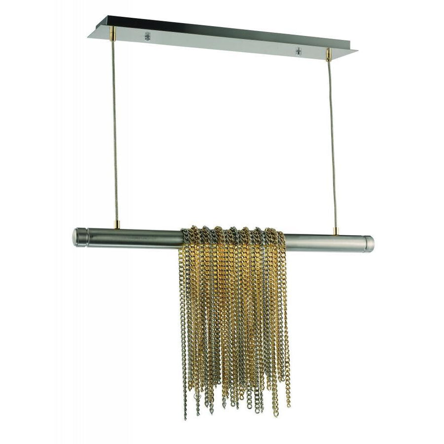 Studio M Lighting SM23769SNPG Trapeze 2-Light Pendant