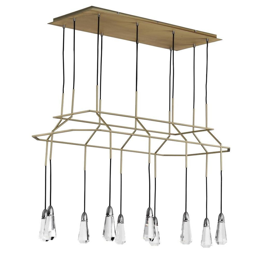 Studio M Lighting SM23787BCSNSBR 10 Carat Suspension Pendant