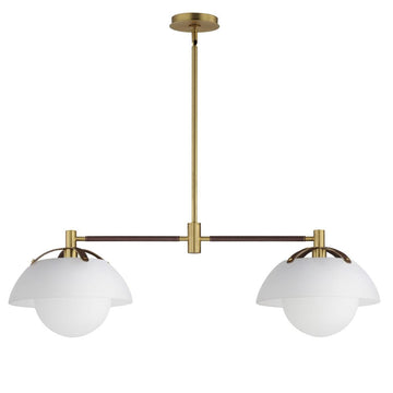 Studio M Lighting SM31012FTNAB Domain 2-Light Pendant