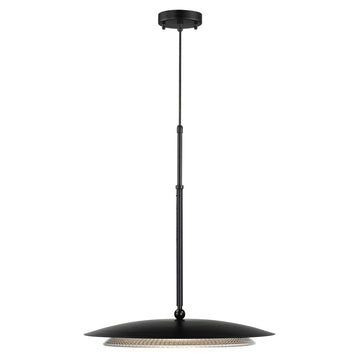 Studio M Lighting SM81862CRBK Prismatic 20" LED Pendant