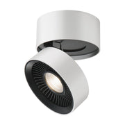 Kuzco FM9405-WH-UNV Solo 5-in LED Flush Mount, Damp Rated, White