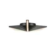 Kuzco Lighting FM64215-UB Tachi 15-in Urban Bronze LED Flush Mount, Urban Bronze