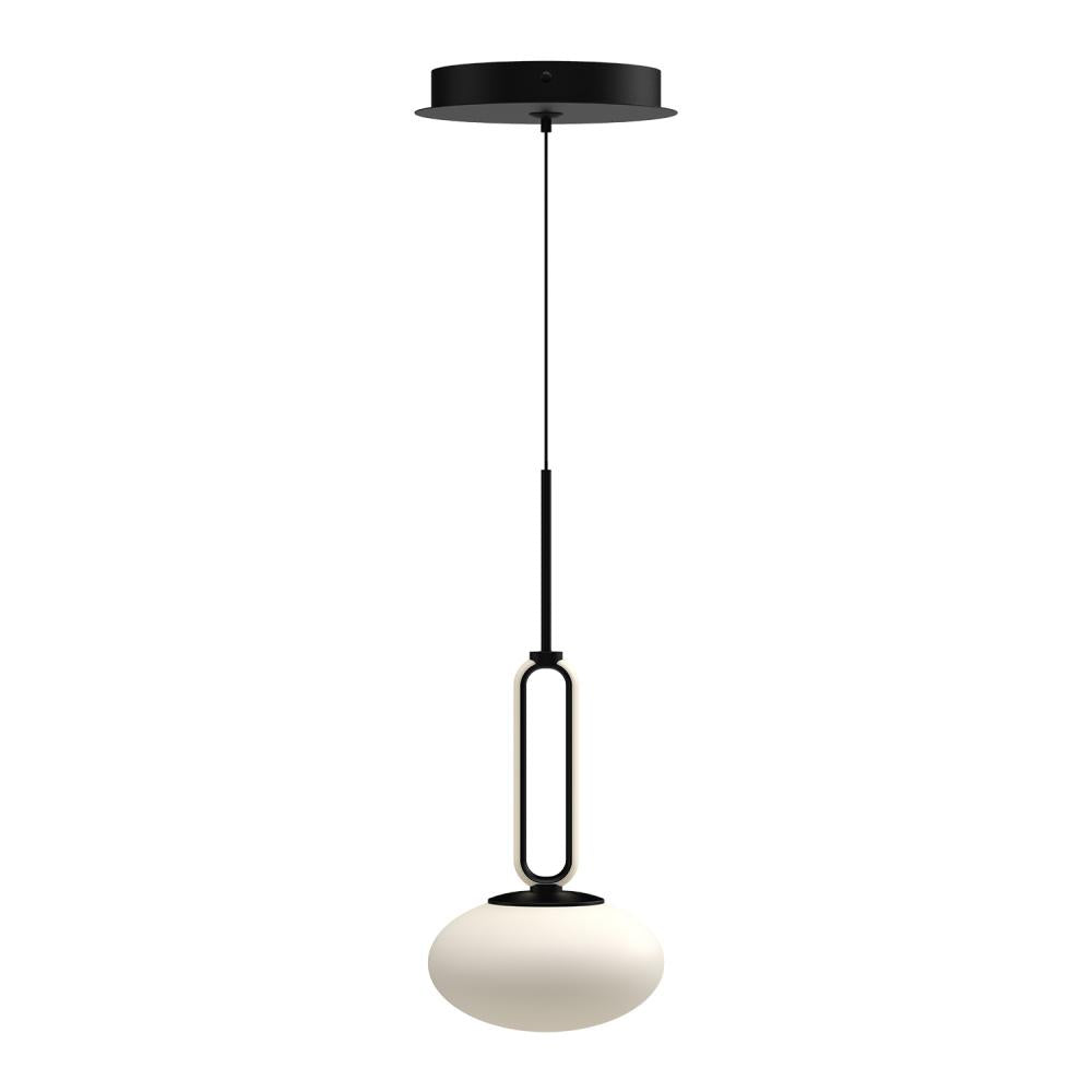 Kuzco Tavira PD29806-BK Pendant, 11W Watt, 6-in, Black