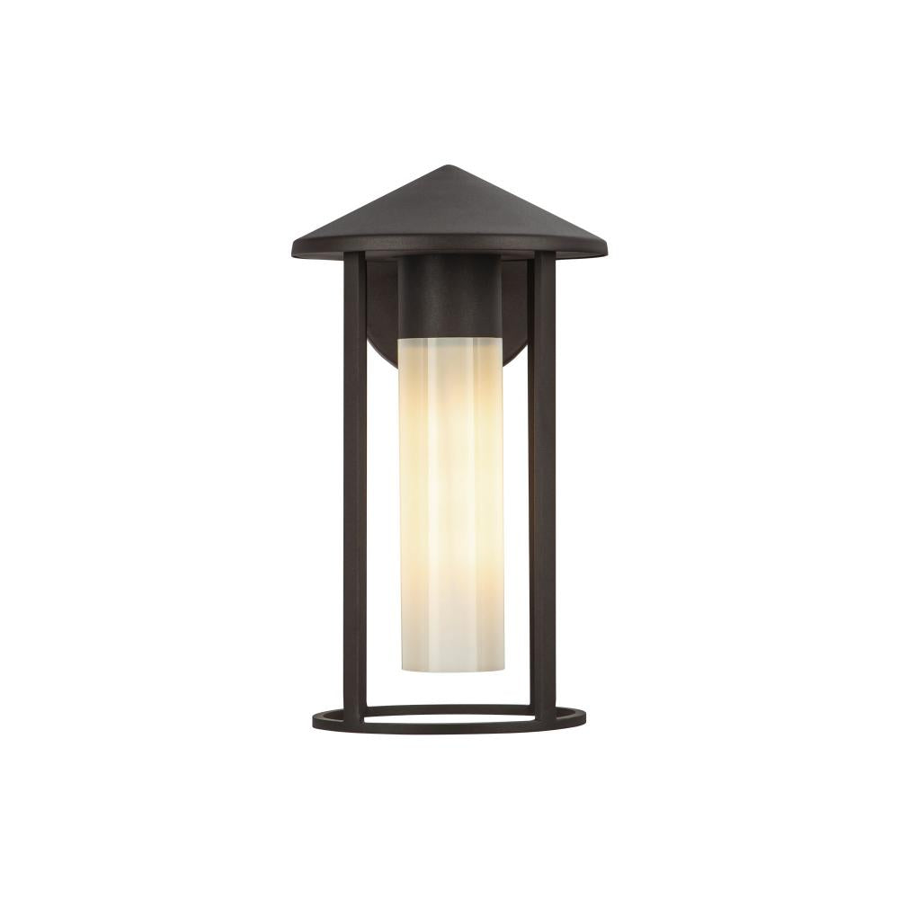 ALORA MOOD Lighting EW526312BZGO Exterior Wall, 1 Light, Bronze/Glossy Opal Glass