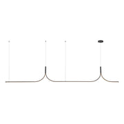 Kuzco Lighting LP17910-BK-UNV-010-RT Linear Pendant, LED, Black