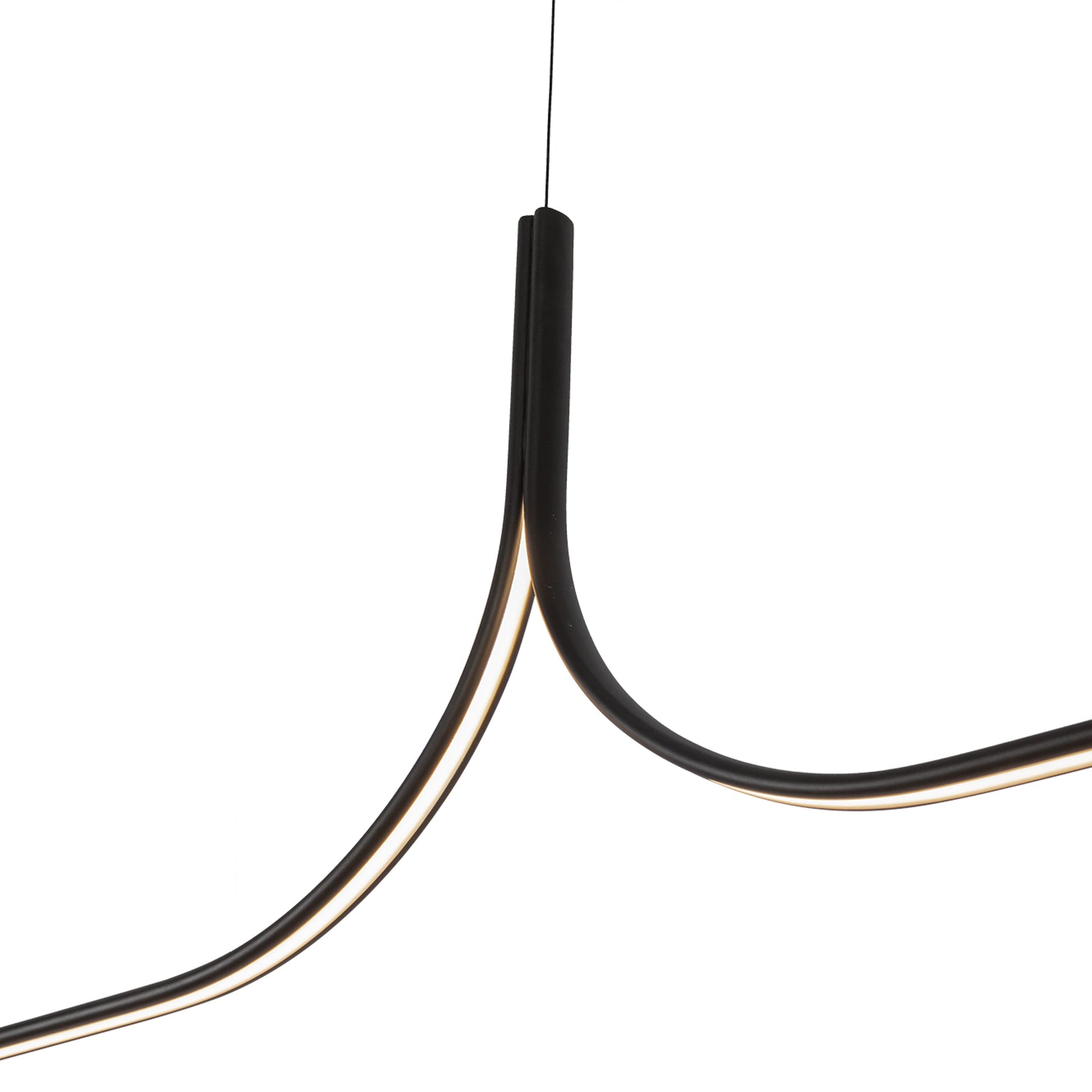 Kuzco Thread LP17915-BK-UNV-010-RT Linear Pendant, Black