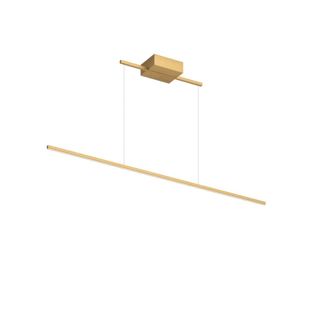 Kuzco Vega Minor LP18248-BG Linear Pendant, UL Damp Rated, Brushed Gold