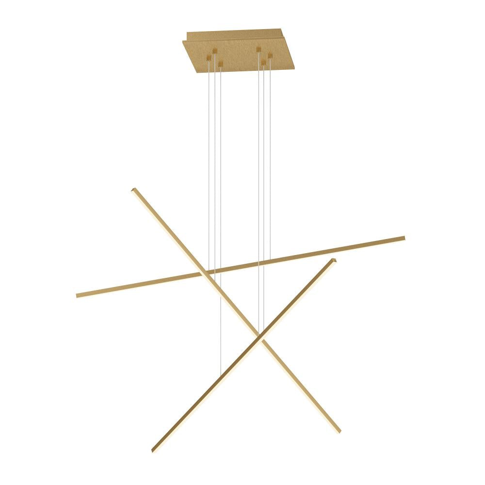 Kuzco Vega Minor MP18203-BG LED Multi Pendant, UL Listed, Brushed Gold