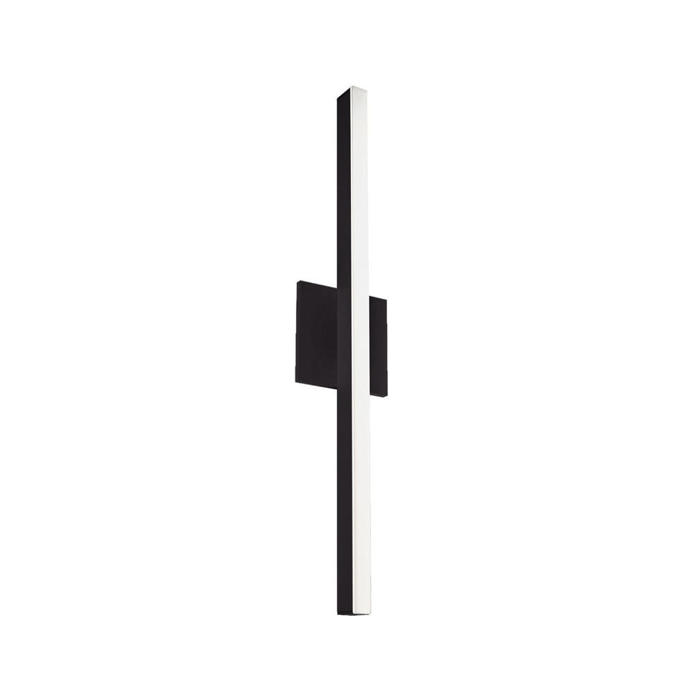 Kuzco Vega WS10324-BK LED Wall Sconce, UL Damp Rated, Black