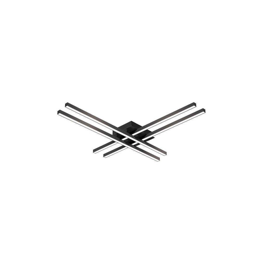 Kuzco Vega Minor FM18232-BK Flush Mount, LED, Black