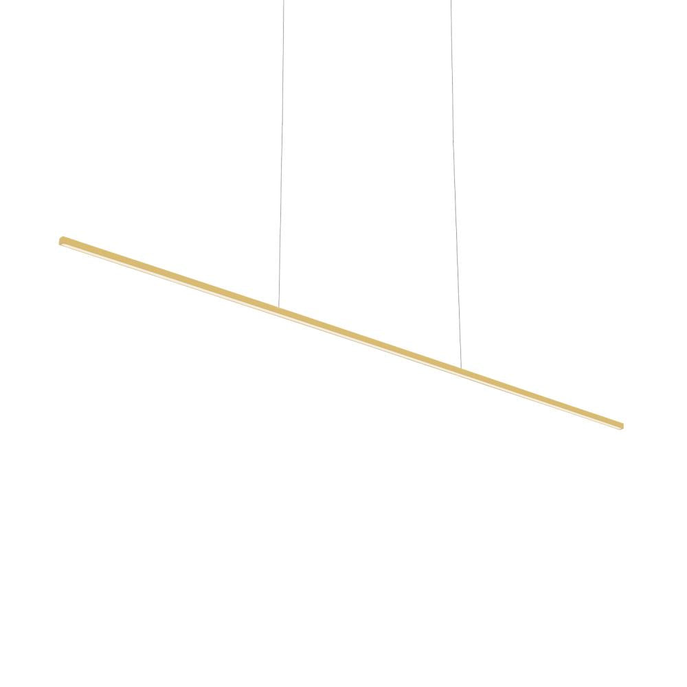 Kuzco Vega Minor LP18260-BG Linear Pendant, UL Damp Rated, Brushed Gold