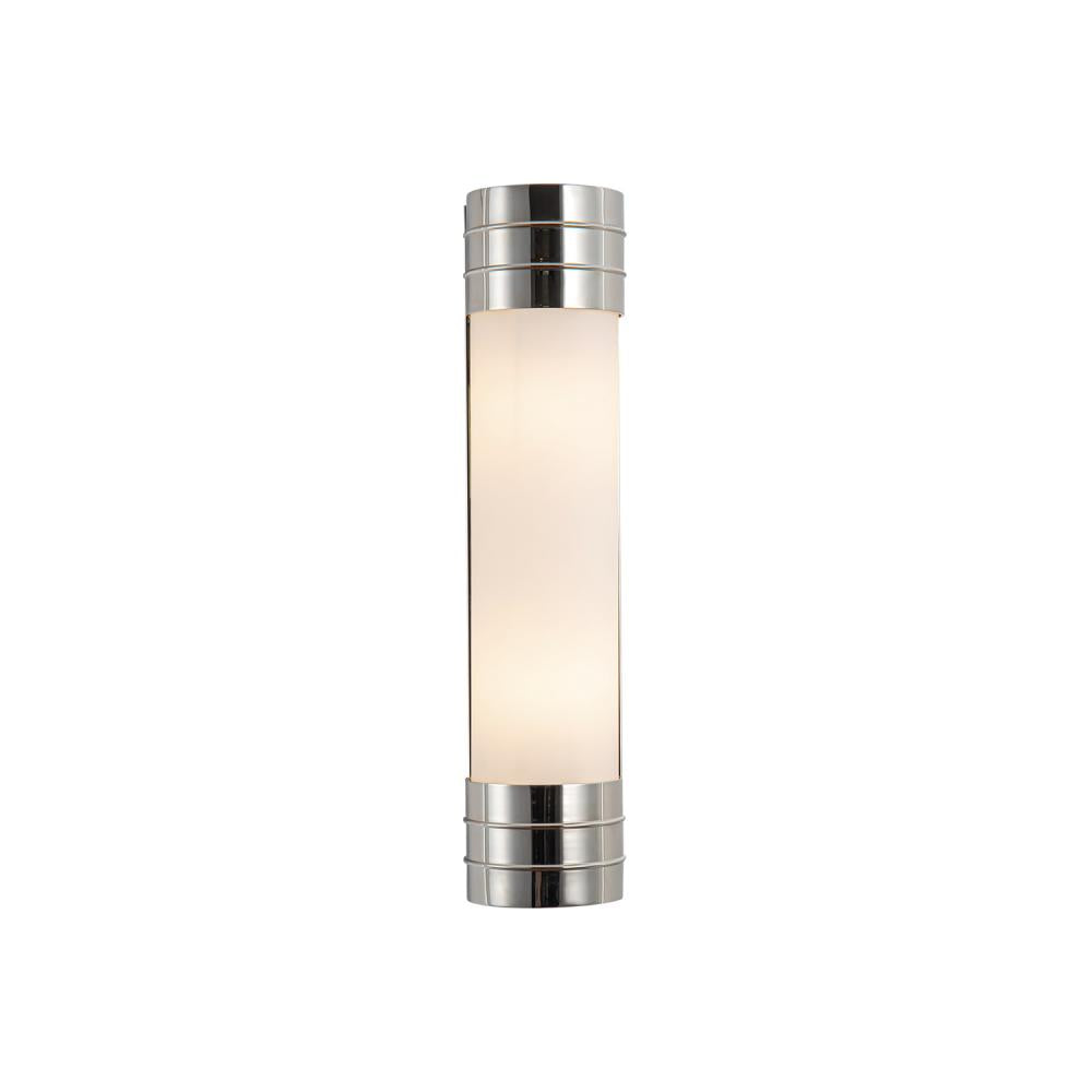ALORA Lighting WV348218PNOP Wall/Vanity Lights, Polished Nickel/Opal Matte Glass