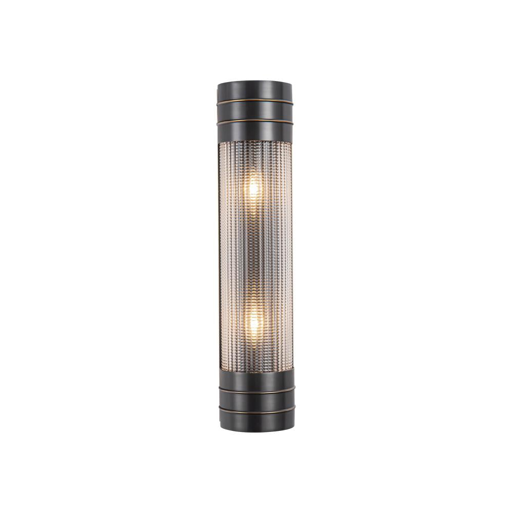 ALORA Lighting WV348218UBPG Wall/Vanity Lights, 18-in, Urban Bronze/Prismatic Glass
