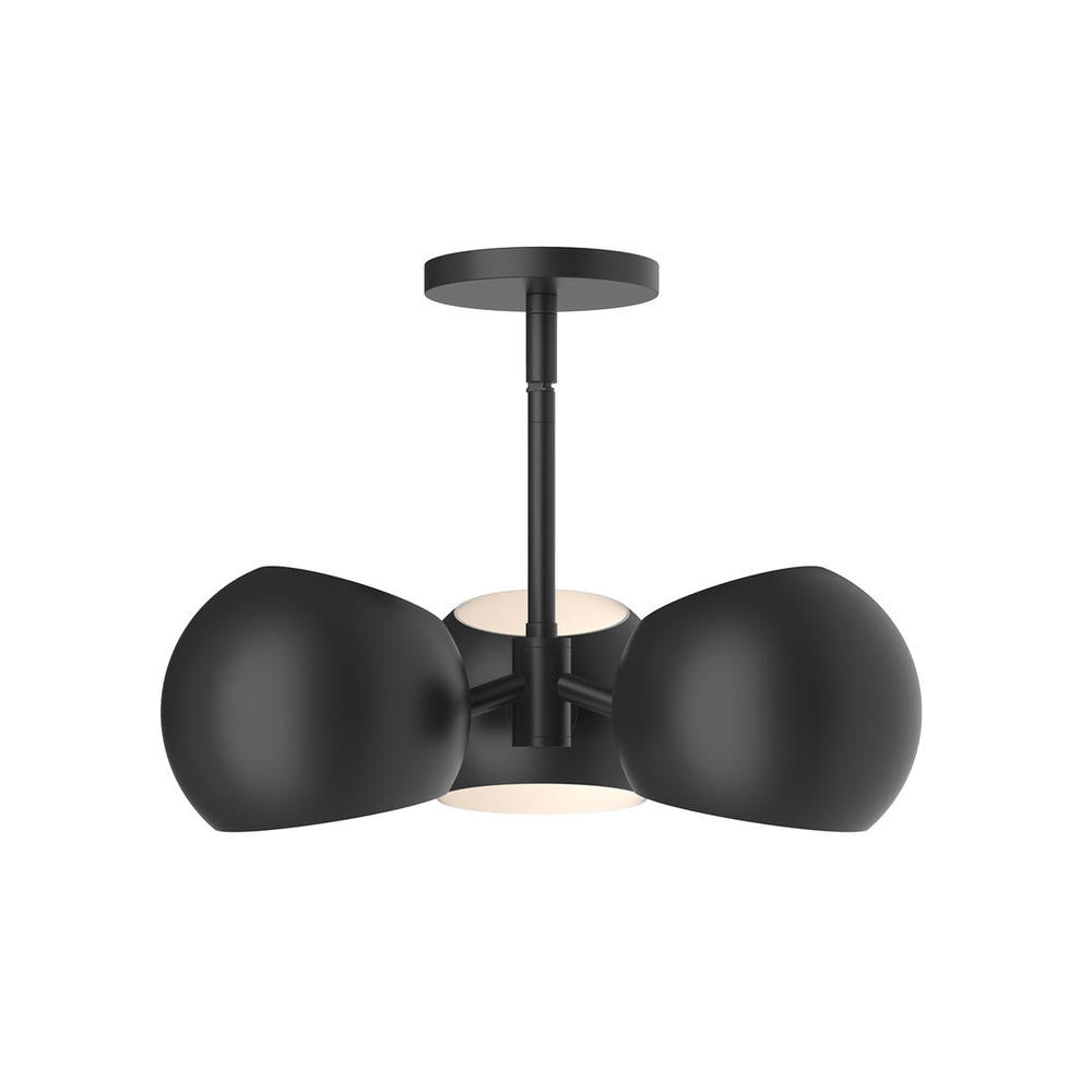 ALORA MOOD Lighting PD648315MB Pendant, 3 Lights, Matte Black
