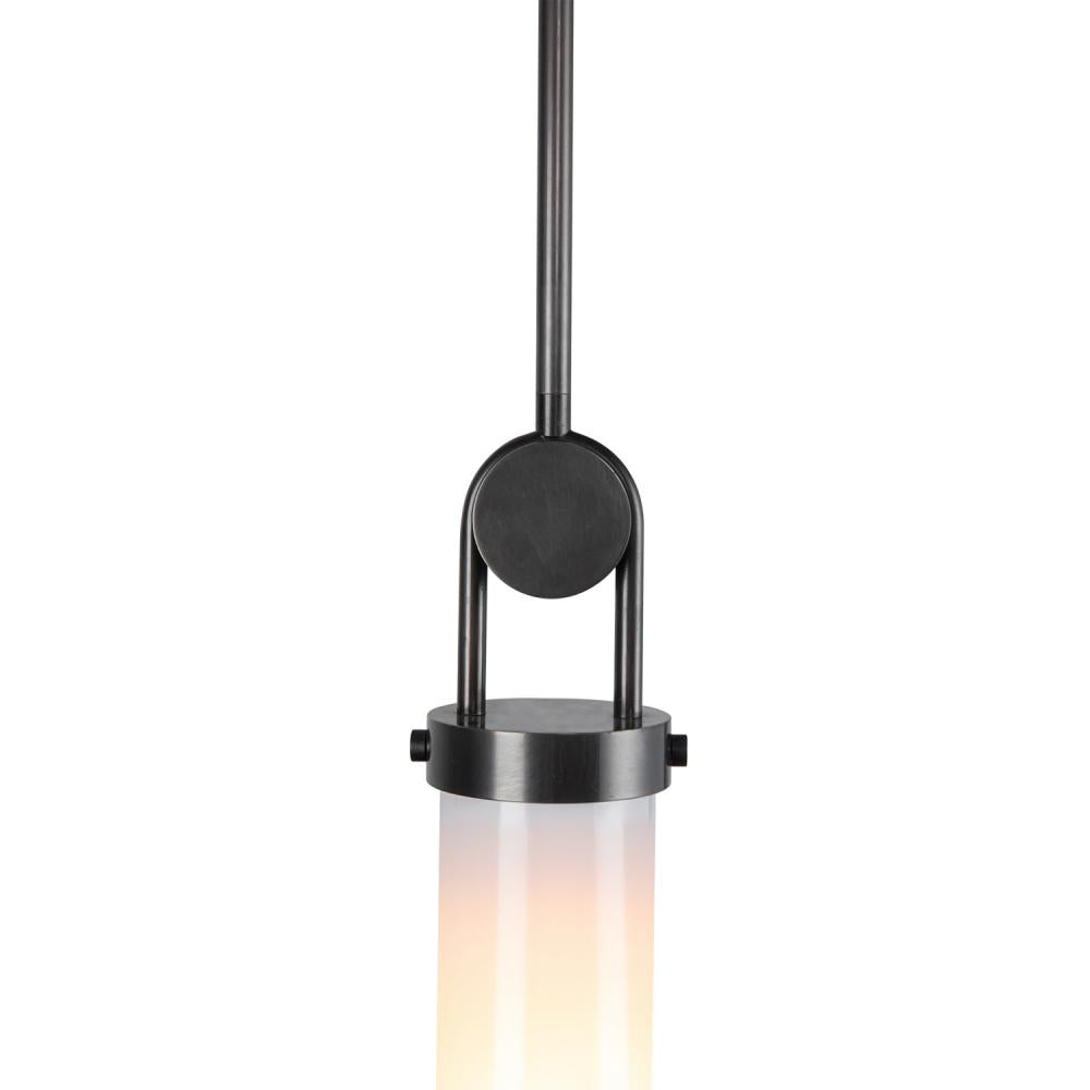 ALORA Lighting Wynwood PD355015UBGO Pendant, Urban Bronze/Glossy Opal