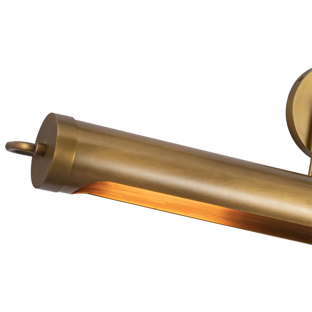 ALORA Lighting Wynwood PL355232VB Wall/Picture Light, Vintage Brass