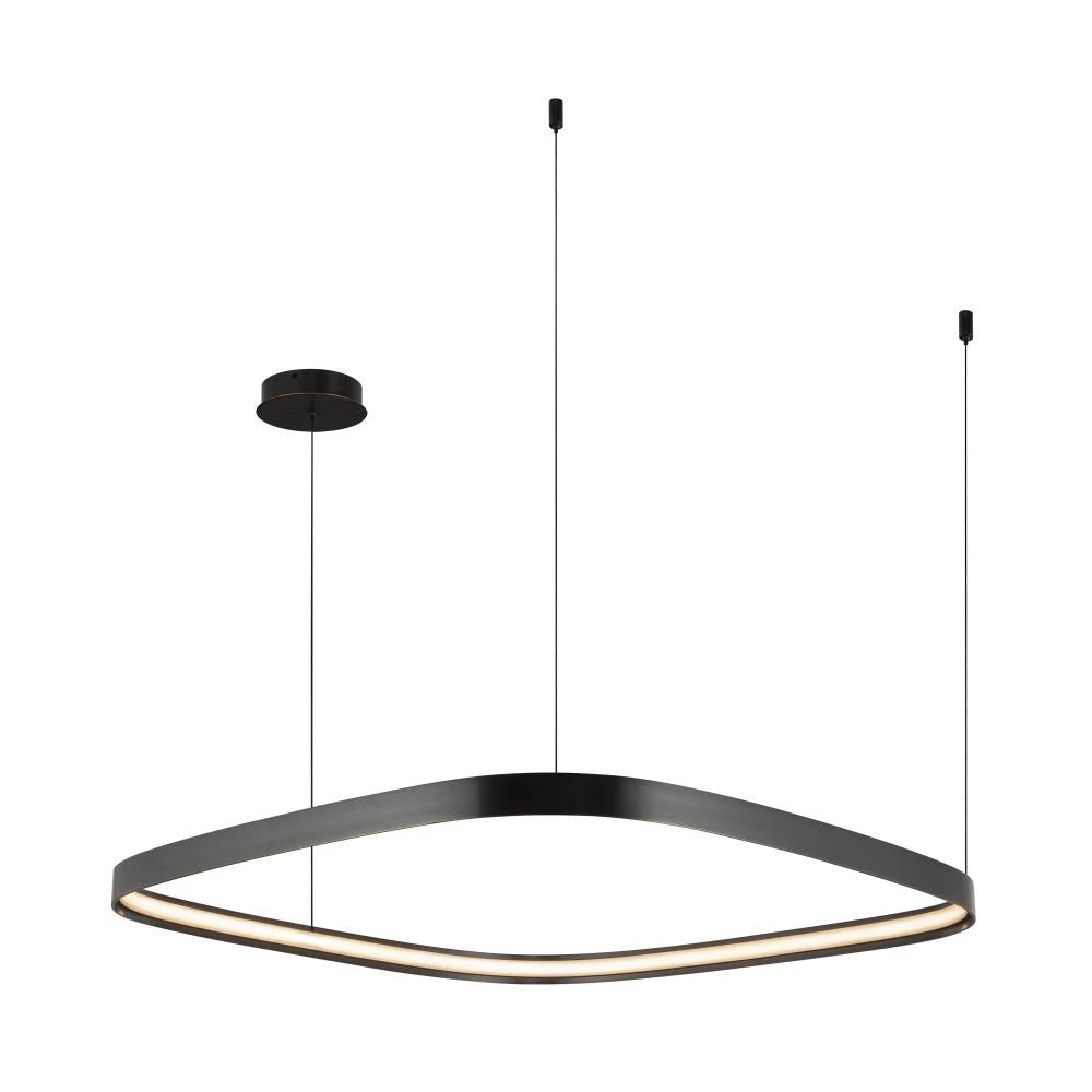 Kuzco Lighting PD78031-UB Yukon 31-in Urban Bronze LED Pendant, Urban Bronze