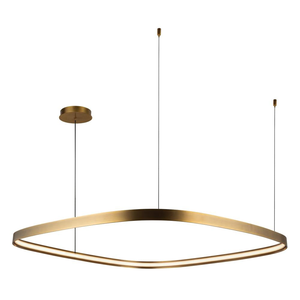 Kuzco Lighting PD78040-VB Pendant, Vintage Brass LED, 41W Watt, 40-in