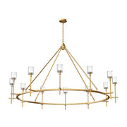 Alora Lighting SALITA CH314312VBCC Chandelier Traditional - Brass