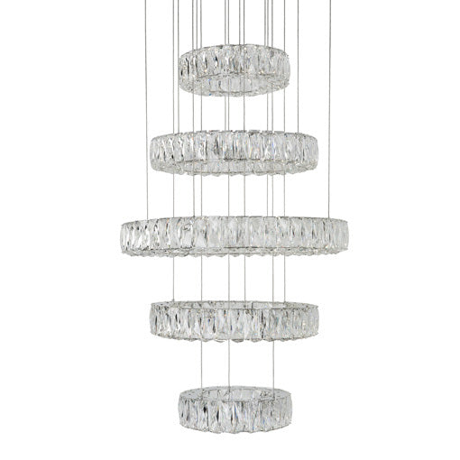 Kuzco Lighting Inc. SOLARIS CH7840 (4000K) Chandelier Traditional - Chrome