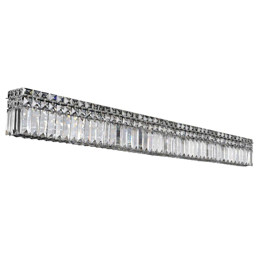 Vanita Luxury Crystal Bath Light – Polished Chrome
