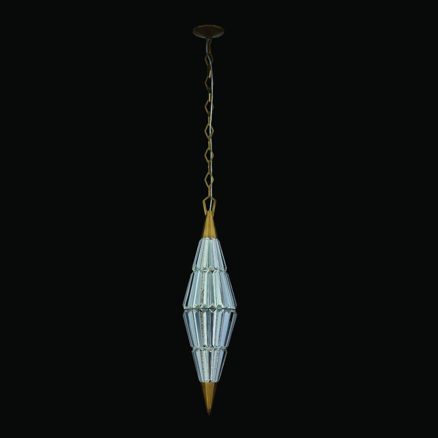 Tinta Luxury Crystal Chandelier – Winter Brass