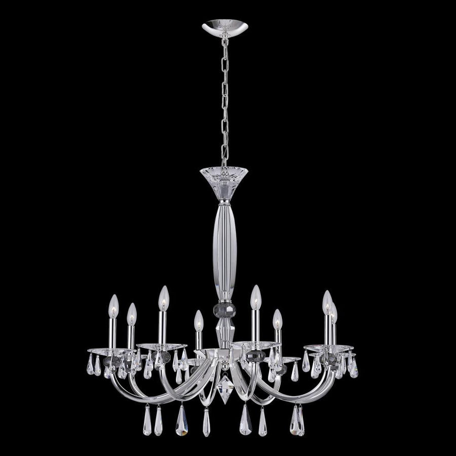 Passo Luxury Crystal Chandelier – Brushed Brass
