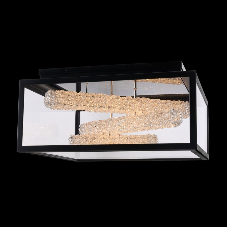 Lina Luxury Crystal Sconce – Matte White