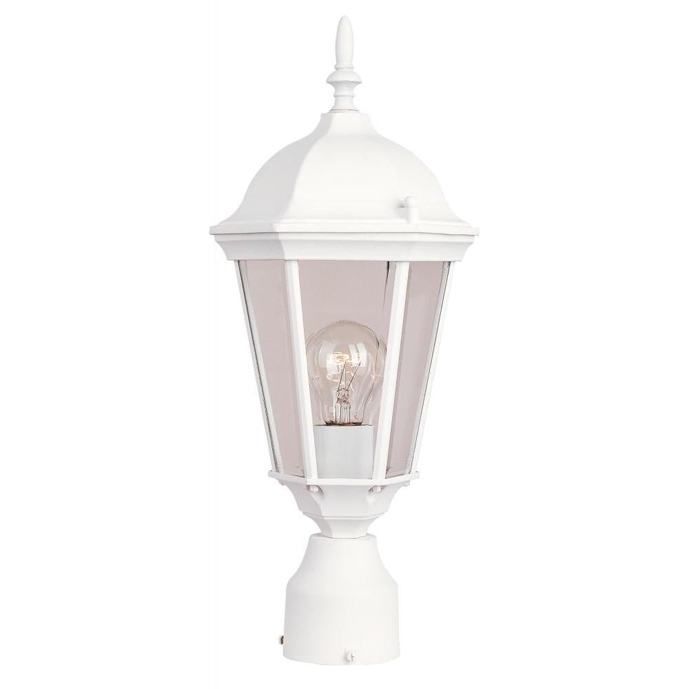 Maxim Lighting 1001WT Westlake 8 Inch Outdoor Post Lantern – White